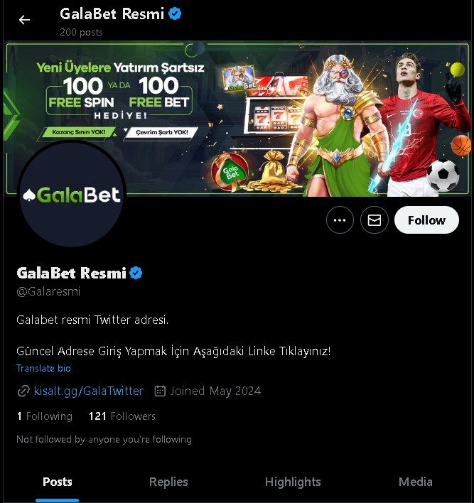 Galabet Twitter